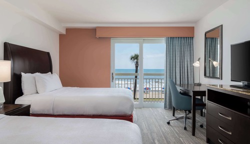 Room, 2 Queen Beds, Accessible, Oceanfront (Hearing)