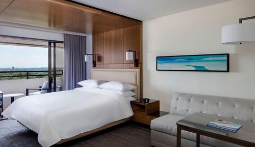 Club Room, 1 King Bed with Sofa bed, Balcony