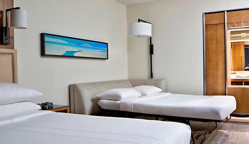 Club Room, 1 King Bed with Sofa bed