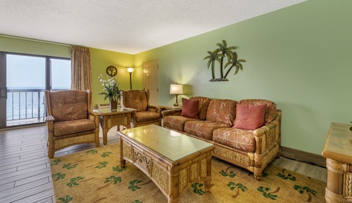 Honeymoon Penthouse, 1 King Bed with Sofa bed, Kitchen, Oceanfront