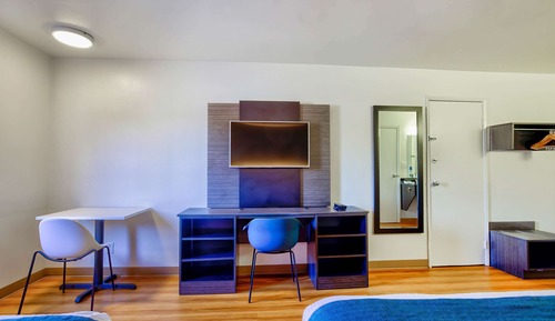 Standard Room, 2 Double Beds, Non Smoking, Refrigerator & Microwave