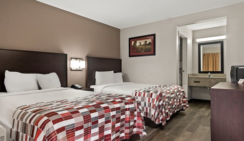 Suite, 2 Double Beds, Smoking