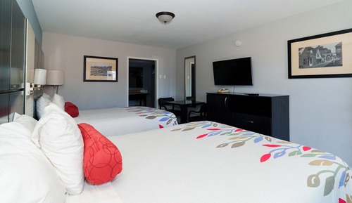 Double Room, 2 Queen Beds, Non Smoking