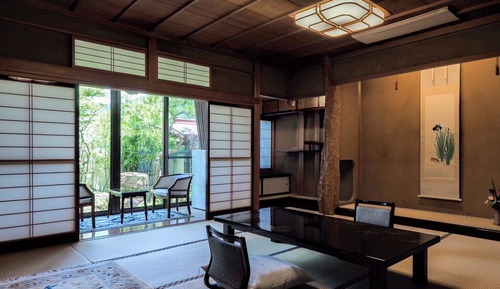 Jyuraku (Suite with open-view bath, 2 Beds, River View)(6 years old and over)