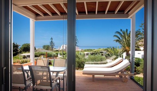 Family Apartment, 2 Bedrooms, Sea View (Fouli)