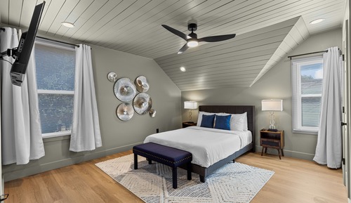 House, Multiple Beds, Patio, City View