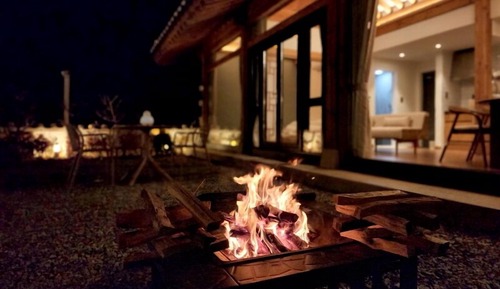 [Ha-nuel1]Modern Hanok Two-bedroom Luxury Suite: Mountain View