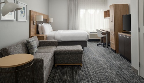 Studio, 1 King Bed with Sofa bed (Mobility/Hearing Accessible, Tub)