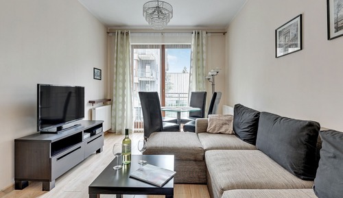 Apartment, 1 Bedroom, Balcony (living room for 4 adults)