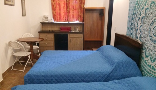 Standard Double Room, 2 Double Beds, Kitchen