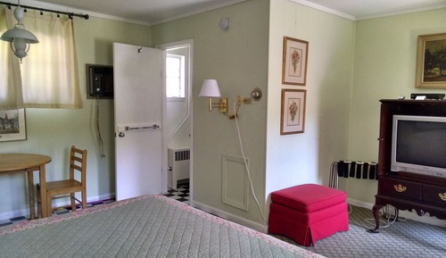 Economy Room, 1 King Bed, Kitchenette, Mountain View