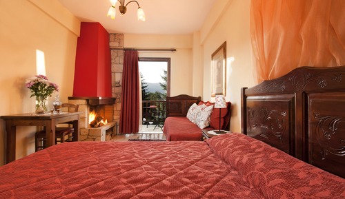 Triple Room, Fireplace