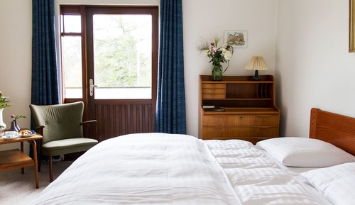 Double Room, Private Bathroom (in the hallway)