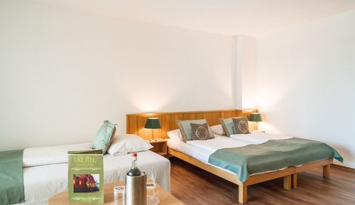 Triple Room, 3 Twin Beds, Balcony, Garden Area