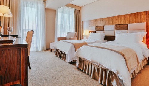 Deluxe Twin Room, 2 Twin Beds, Sea View