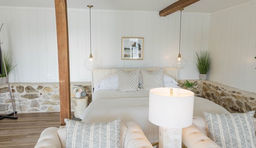 Romantic Double Room, Ensuite, Garden View (Private)