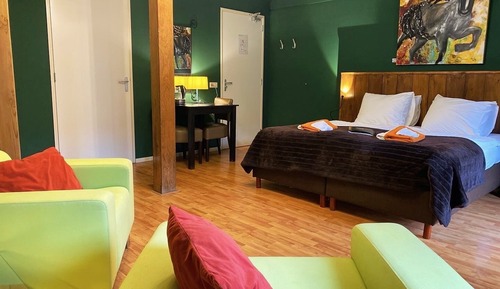 Deluxe Double Room, 1 Bedroom, Terrace, Garden View