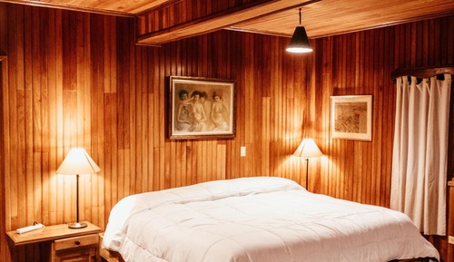 Junior Suite, 1 King Bed with Sofa bed, Fireplace, Mountain View
