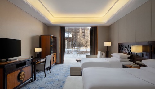 Twin Room, 2 Twin Beds, Courtyard View