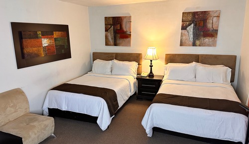 Basic Double Room, 2 Double Beds