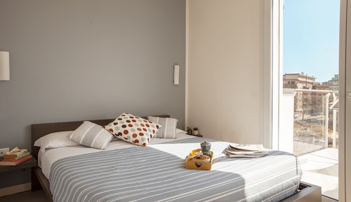 Junior Penthouse, 1 Bedroom, Terrace, Partial Sea View
