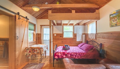 The Tiny House and Hot tub