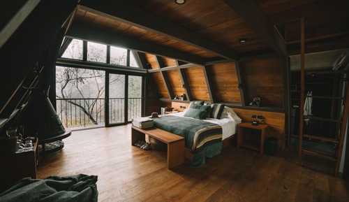 Santo Cielo, Cabaña Familiar Cama King