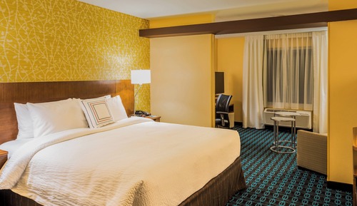 Suite, 1 King Bed with Sofa bed, City View (Mobility Accessible, Transfer Shower)