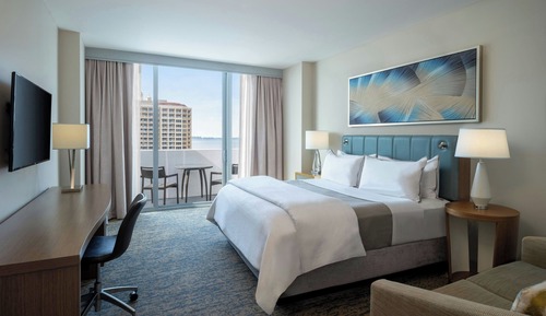 Room, 1 King Bed, Balcony, Bay View