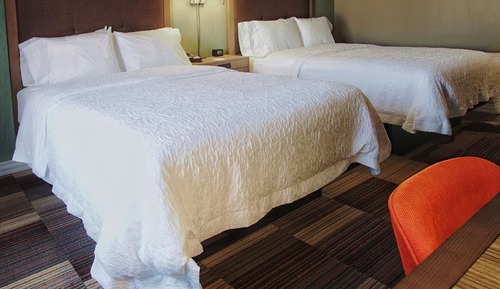 Room, 2 Queen Beds, Non Smoking, Refrigerator & Microwave