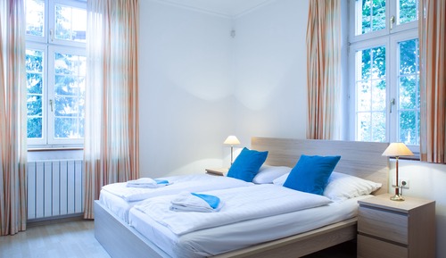 Standard Quadruple Room, 2 Bedrooms, Ensuite, Park View