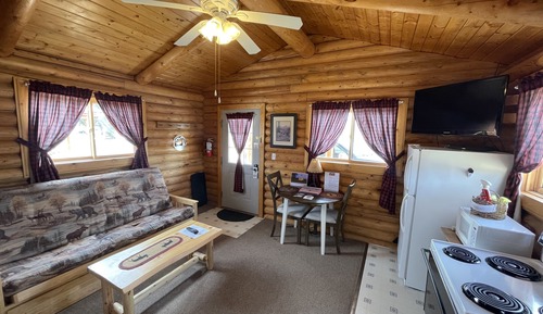 Standard Cabin, 1 Queen Bed with Sofa bed, Non Smoking, Mountain View