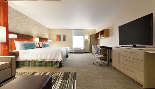 Studio, 2 Queen Beds, Accessible (Mobility & Hearing, Roll-in Shower)