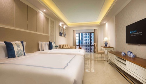 Deluxe Room, 1 Double Bed, View (Sea and Pool View)