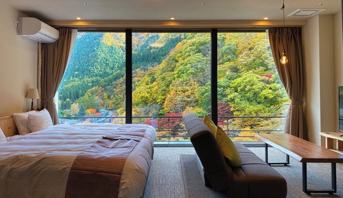 [Main Building 11F with Open Air Bath] Premier View Suite, 56sqm, Non Smoking