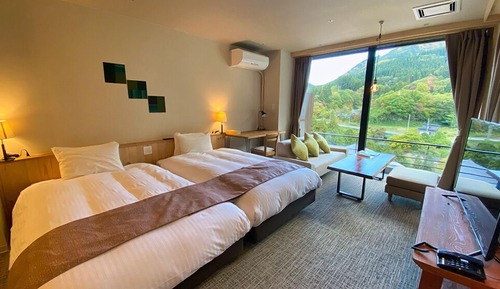 [Main Building 11F with Open Air Bath] Premier View Suite, 37sqm, Non Smoking