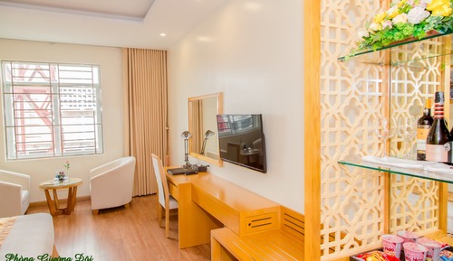 Deluxe Double Room, 1 Queen Bed, Non Smoking, City View