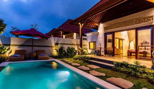One Bedroom Private Pool Villa With Rice Field View