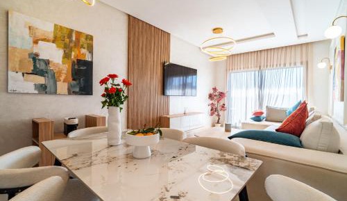 Two-Bedroom Apartment with Pool View