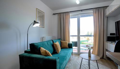 Studio Apartment with Balcony