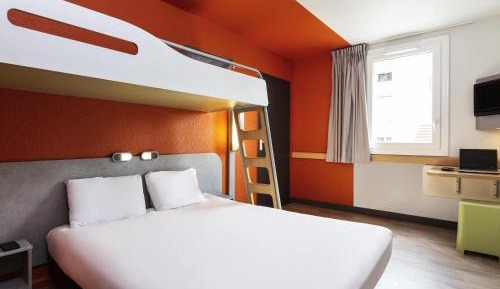 Triple Room with One Double Bed and One Bunk Bed