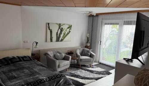 One-Bedroom Apartment with Garden View