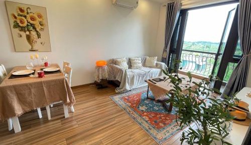 Two-Bedroom Apartment with Balcony