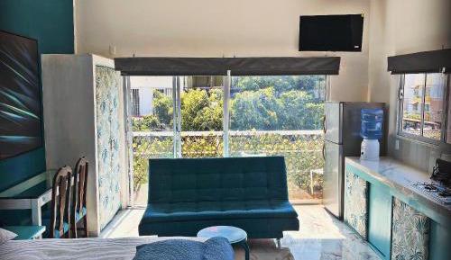 Studio Apartment with Balcony