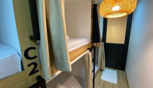 Bed in 6-Bed Female Dormitory Room