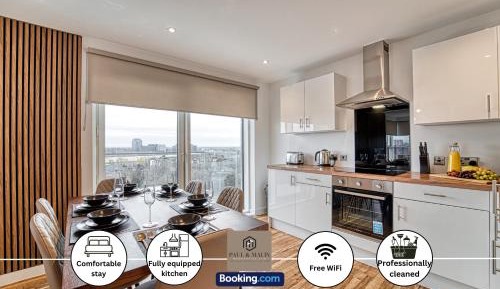 Three-Bedroom Premium Apartment with Balcony