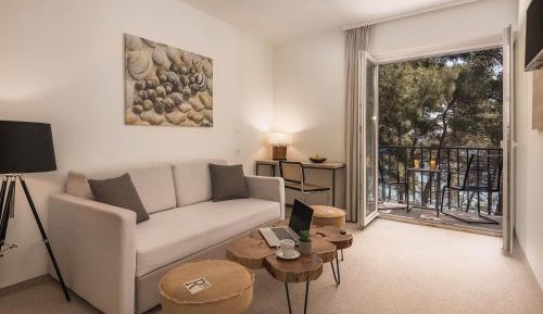 Deluxe Suite with Sea View and Balcony