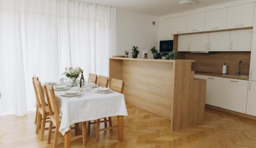 Three-Bedroom Apartment with Park View