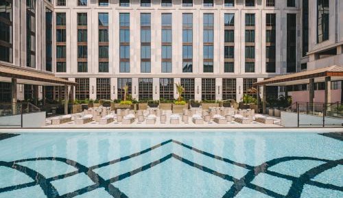 Fairmont King Room with Pool View and Complimentary Airport Transfers , Laundry services for up to 4 pieces per night and Complimentary Soft Mini Bar