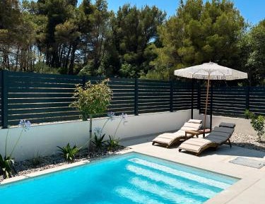 Studio with Pool View